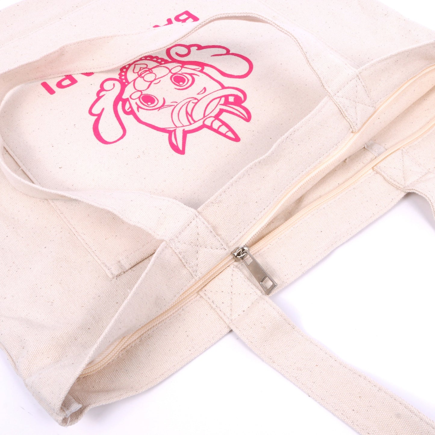 BABYTAPI ロゴプリント トートバッグ(White)