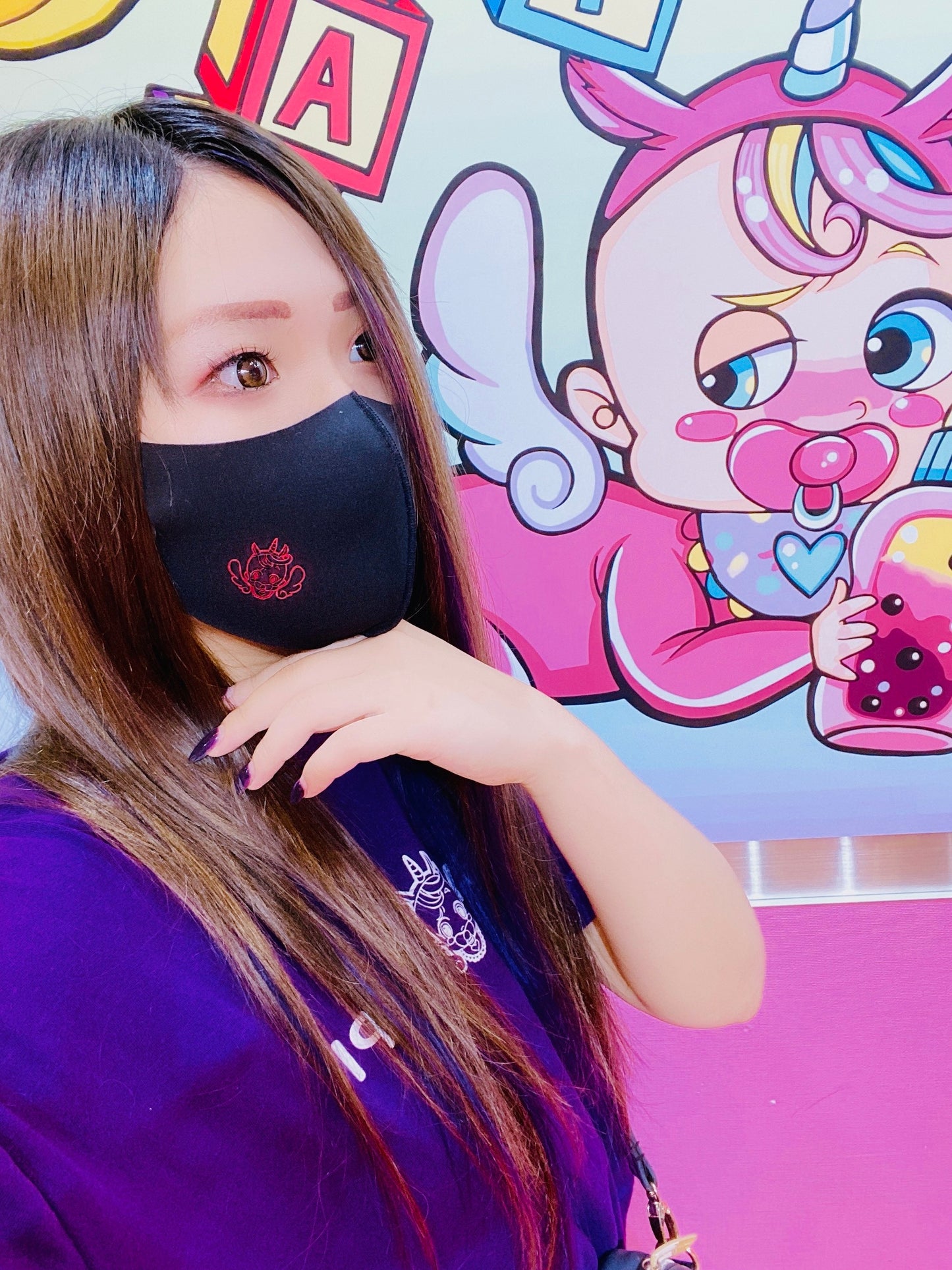 BABYTAPI LOVE&PIECE&SMILEマスク