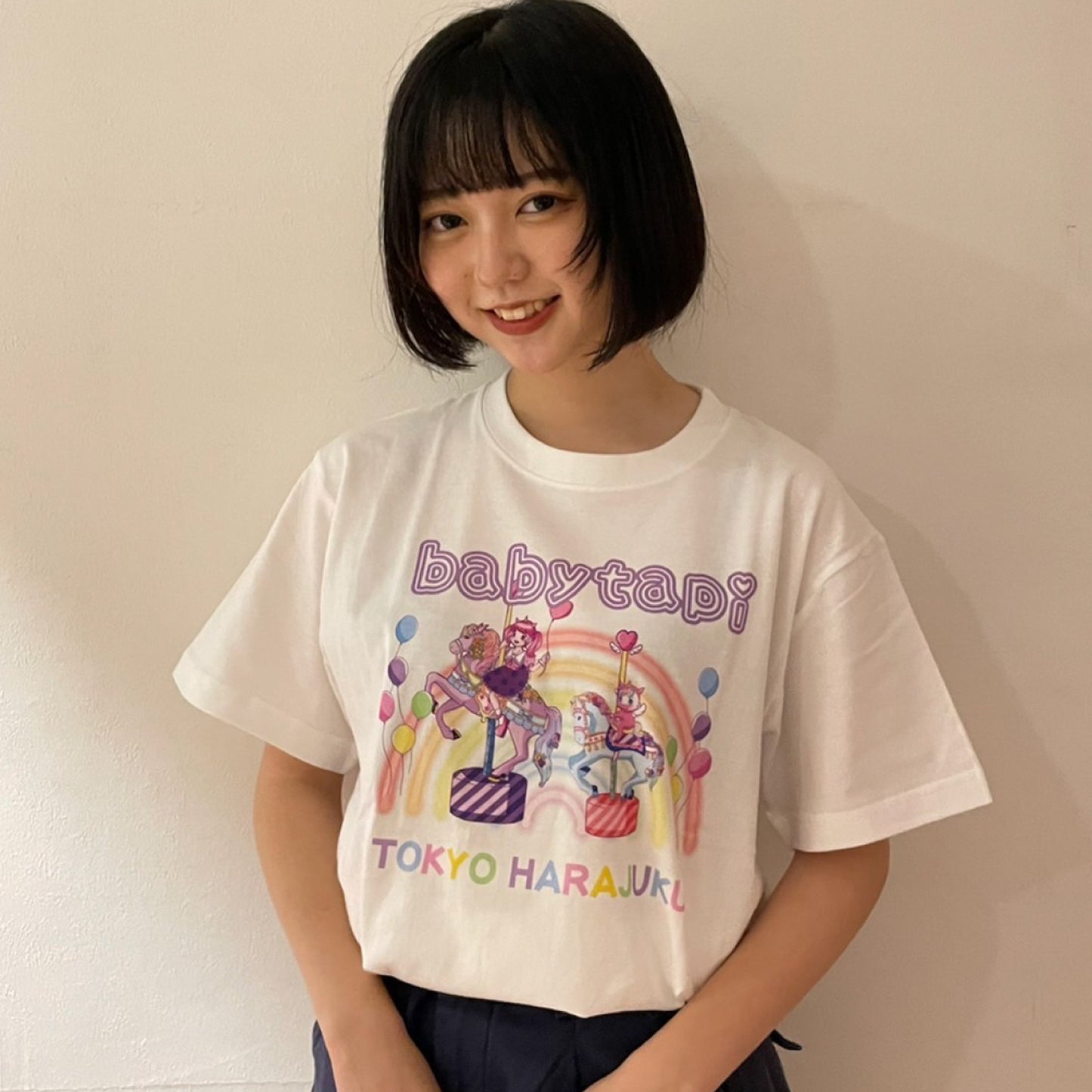 原宿Tシャツ(メリーゴーランド)BT-007