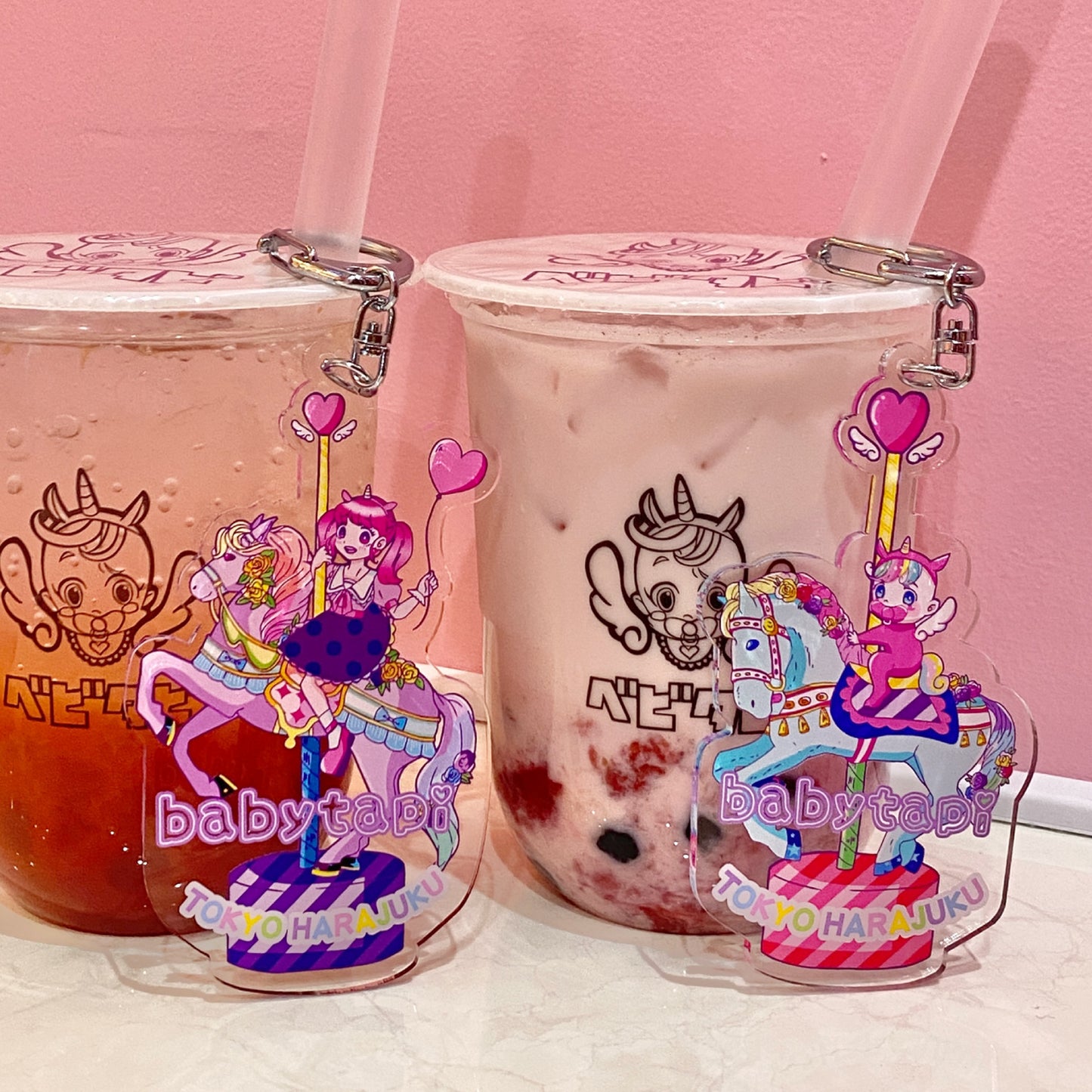 ベビタピ HARAJUKUキーホルダー(しなこちゃん)