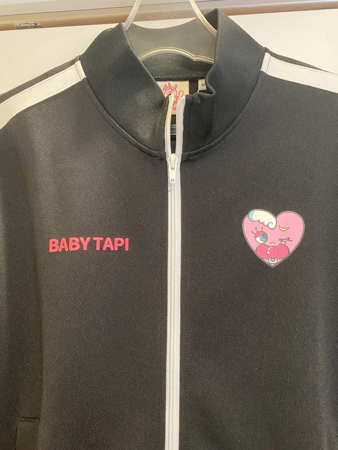 ベビタピセットアップジャージ　[BLK]