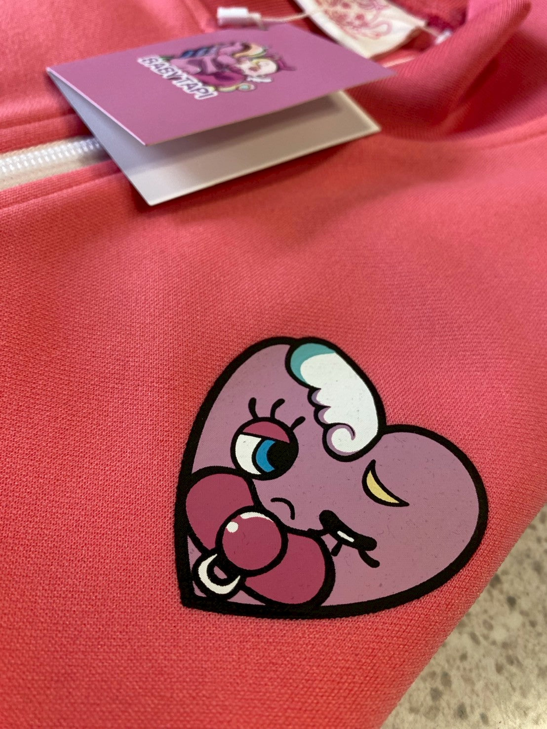 ベビタピセットアップジャージ　[PNK]