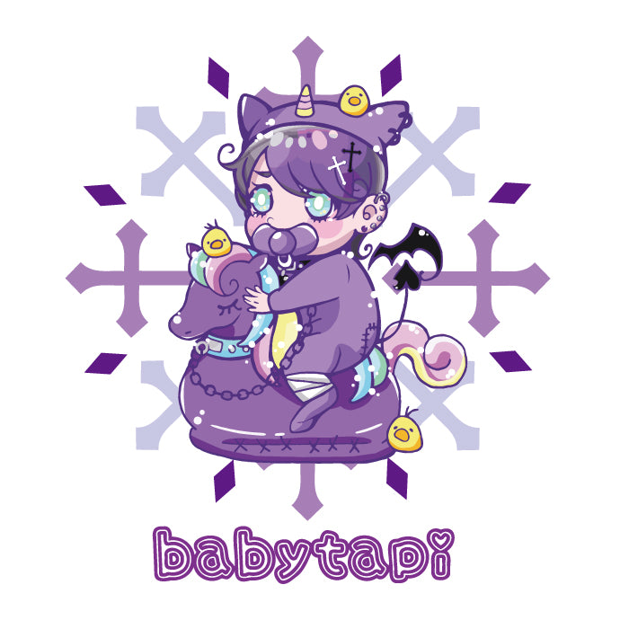 BABYTAPI　ennちゃん 半袖T BT-009　WHI